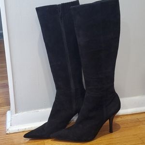 Black Suede Nine West boots